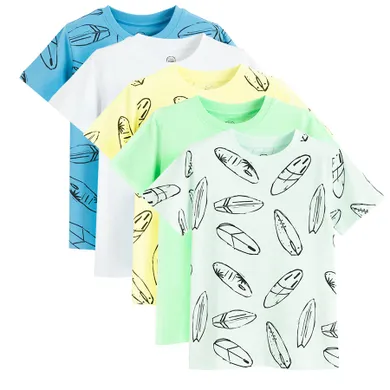 Cool Club, Tricou pentru baieti, mix, set, 5 buc.