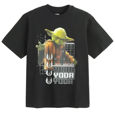 Cool Club, Tricou pentru baieti, negru, imprimeu Star Wars