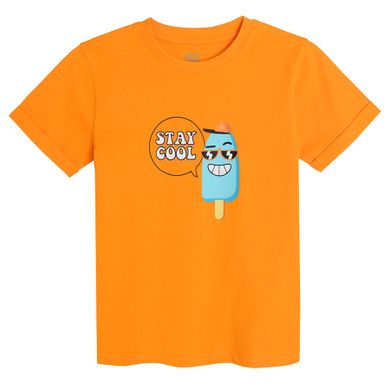 Cool Club, Tricou pentru baieti, portocaliu