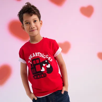 Cool Club, Tricou pentru baieti, rosu