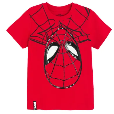 Cool Club, Tricou pentru baieti, rosu, imprimeu Spider-Man