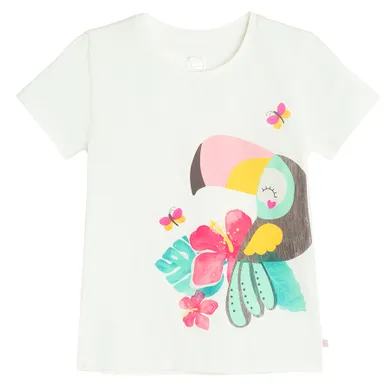 Cool Club, Tricou pentru fete, alb