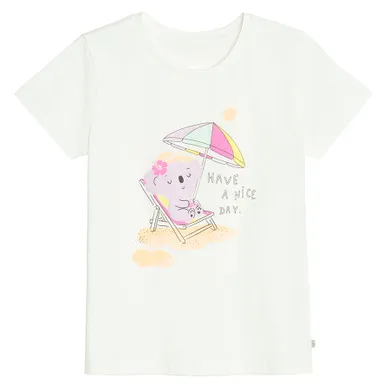Cool Club, Tricou pentru fete, alb