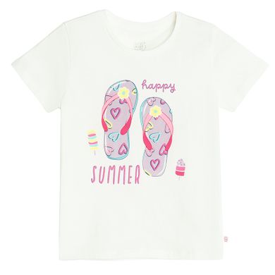 Cool Club, Tricou pentru fete, alb