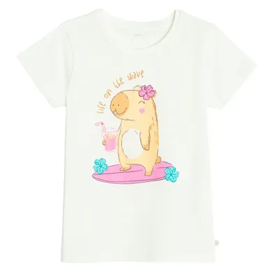 Cool Club, Tricou pentru fete, alb