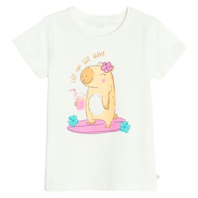 Cool Club, Tricou pentru fete, alb