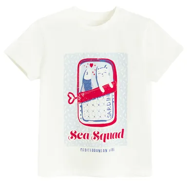 Cool Club, Tricou pentru fete, alb