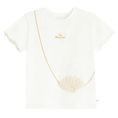 Cool Club, Tricou pentru fete, alb