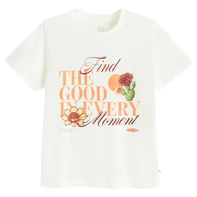 Cool Club, Tricou pentru fete, alb