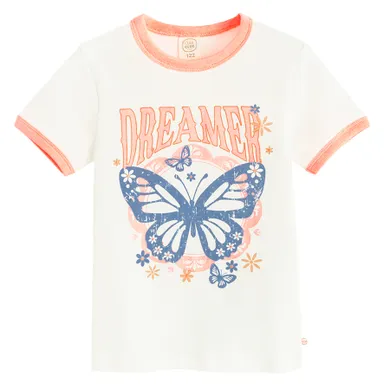 Cool Club, Tricou pentru fete, alb