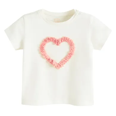 Cool Club, Tricou pentru fete, alb