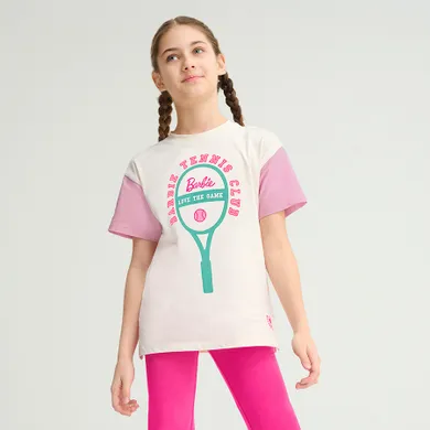 Cool Club, Tricou pentru fete, alb, Barbie