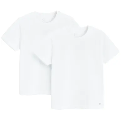 Cool Club, Tricou pentru fete, alb, set, 2 buc.