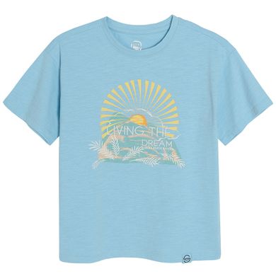 Cool Club, Tricou pentru fete, albastru deschis