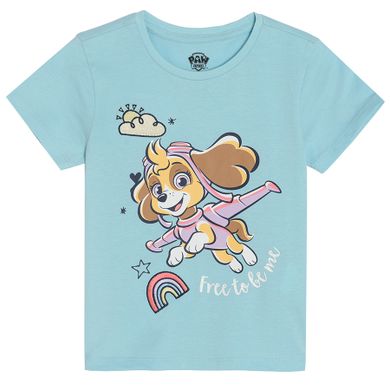 Cool Club, Tricou pentru fete, albastru, imprimeu Paw Patrol