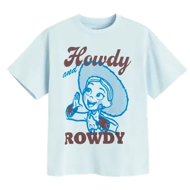Cool Club, Tricou pentru fete, albastru, imprimeu Toy Story