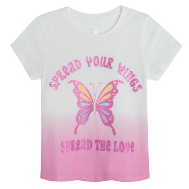 Cool Club, Tricou pentru fete, ecru-roz