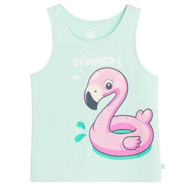 Cool Club, Tricou pentru fete fara maneci, turcoaz