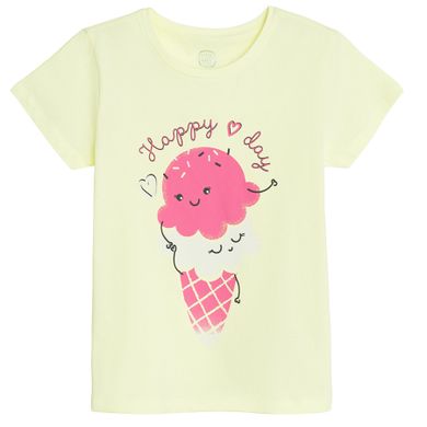 Cool Club, Tricou pentru fete, galben