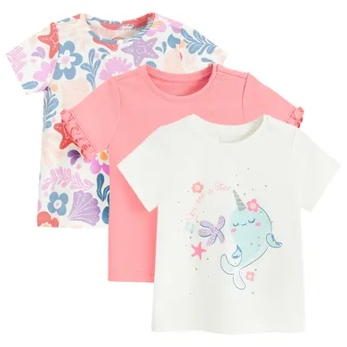 Cool Club, Tricou pentru fete, mix, set, 3 buc.