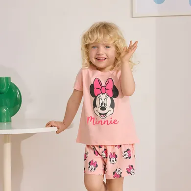 Cool Club, Tricou pentru fete, roz, imprimeu Minnie Mouse