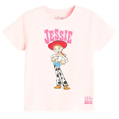 Cool Club, Tricou pentru fete, roz, imprimeu Toy Story