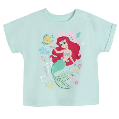 Cool Club, Tricou pentru fete, turcoaz, imprimeu Disney Princess