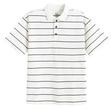 Cool Club, Tricou polo cu maneca scurta pentru baieti, alb