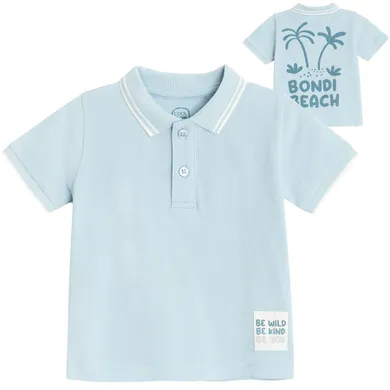 Cool Club, Tricou polo cu maneca scurta pentru baieti, albastru