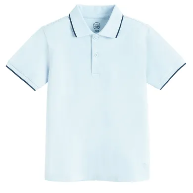 Cool Club, Tricou polo cu maneca scurta pentru baieti, albastru