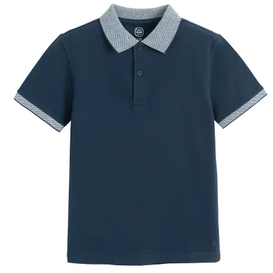 Cool Club, Tricou polo cu maneca scurta pentru baieti, bleumarin
