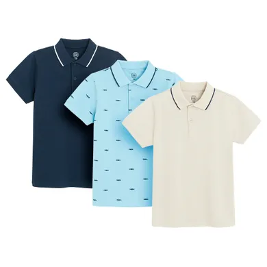 Cool Club, Tricou polo cu maneca scurta pentru baieti mix, set, 3 buc.