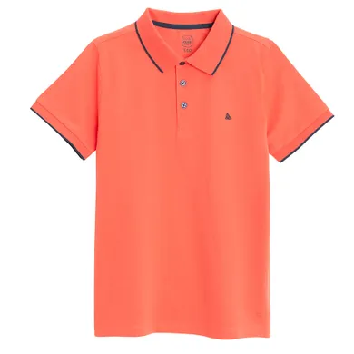 Cool Club, Tricou polo cu maneca scurta pentru baieti, portocaliu