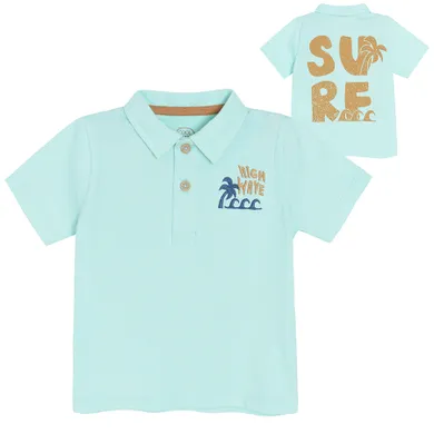 Cool Club, Tricou polo cu maneca scurta pentru baieti, turcoaz