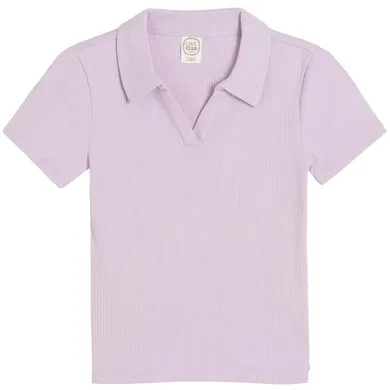 Cool Club, Tricou polo cu maneca scurta pentru fete, violet