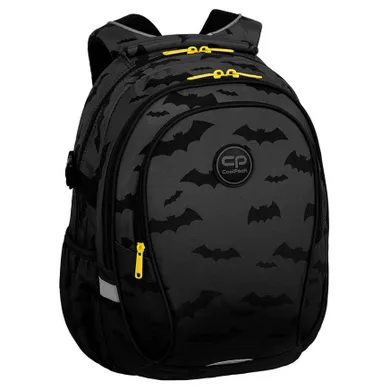 CoolPack, Factor, rucsac pentru scoala, cu 4 compartimente, Darker Night