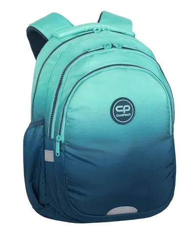 CoolPack, Jerry, rucsac pentru scoala cu 2 compartimente, Gradient Blue Lagoon