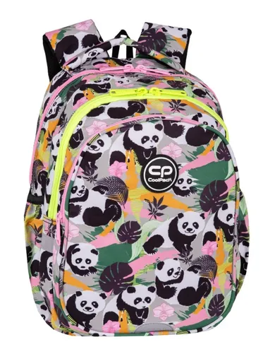 CoolPack, Jerry, rucsac pentru scoala, cu 3 compartimente, Panda Gang