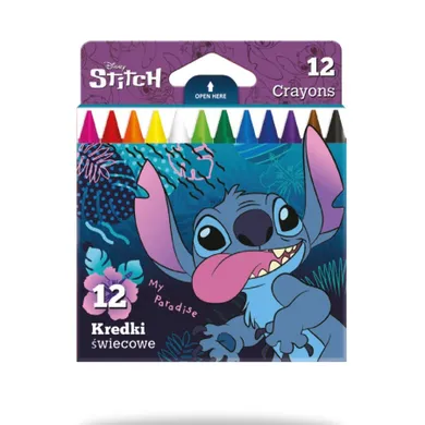 CoolPack, Lilo si Stitch, creioane cerate, 12 culori