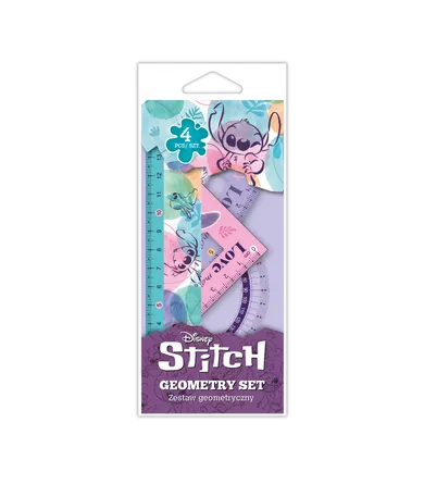 CoolPack, Lilo si Stitch, set geometric, 4 piese
