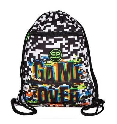 CoolPack, Vert, rucsac cu snur, Game Over