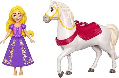 Disney Princess, Rapunzel si Maximus, set de joaca cu mini papusa