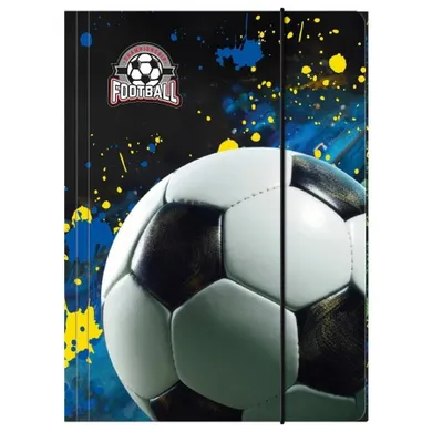 Dosar cu cauciuc A4, Football, 1 buc.