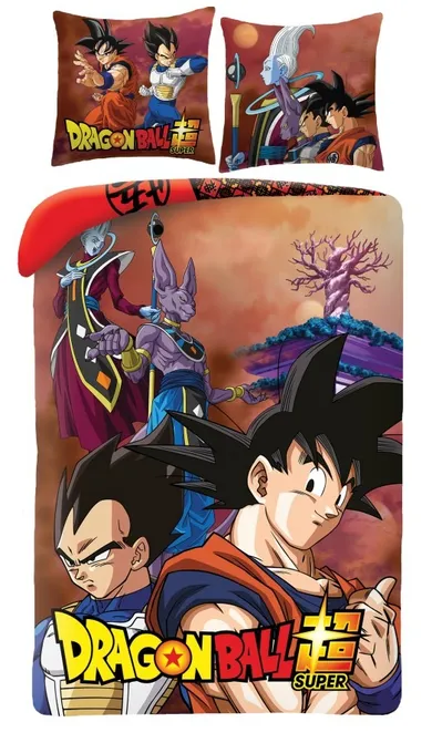 Dragon Ball, set lenjerie de pat single, 140-200 cm