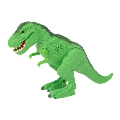 Dragon I, Mighty Megasaur, Dinozaur T-Rex, figurina interactiva, verde