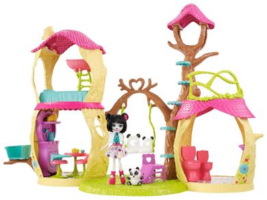 Enchantimals, Casa de padure, set cu figurine