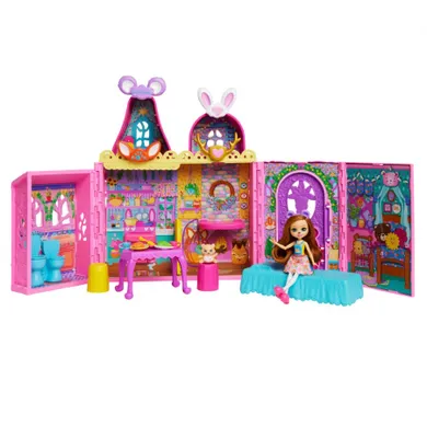 Enchantimals, Friendship Fun House, set de joaca cu papusa si accesorii