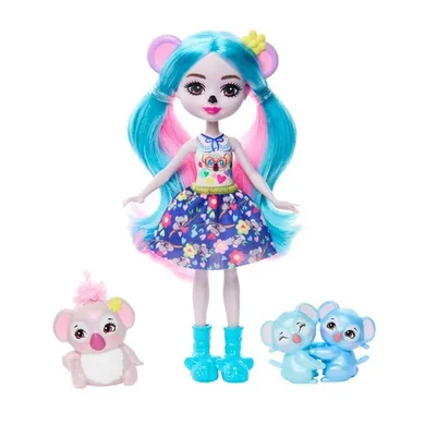 Enchantimals, Karalee Koala, set cu papusa si figurine