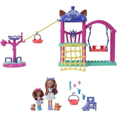 Enchantimals, Loc de joaca, set cu papusi