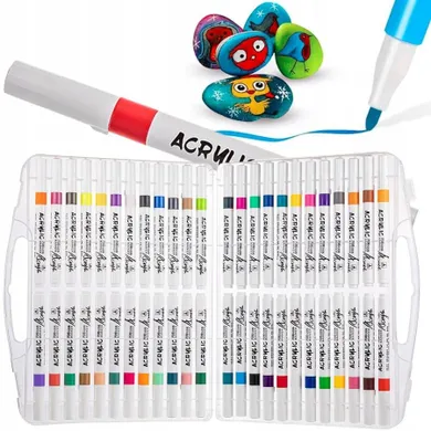 Extralink, set de markere acrilice, 48 buc.